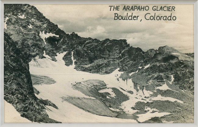 The Arapaho Glacier Boulder, Colorado