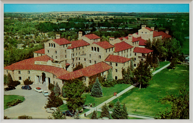 Sewell Residence Hall CU Boulder