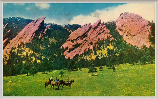 Flatiron rocks near Boulder