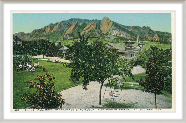 Dining Hall, Boulder Colorado Chautauqua