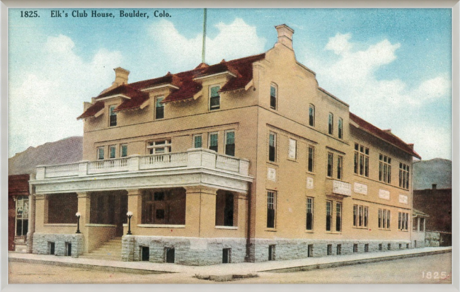 Elk's Club House, Boulder, Colo.