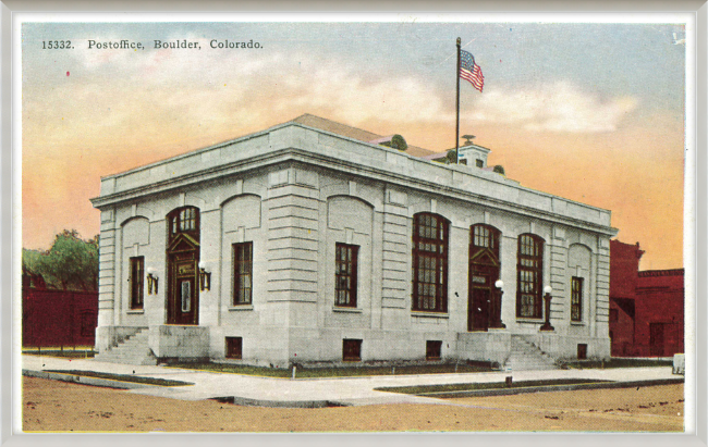 Postoffice, Boulder, Colorado