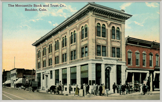 The Mercantile Bank and Trust Co Boulder, Colo