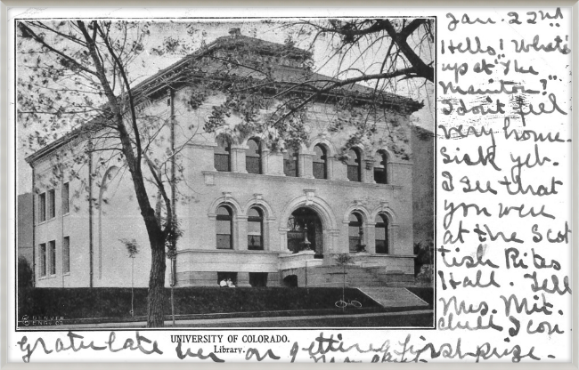 University of Colorado Library