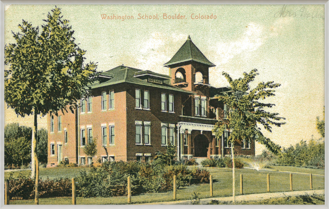 Washington School, Boulder