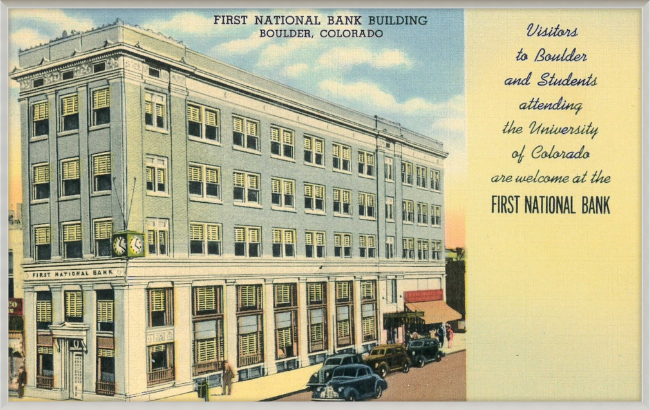 First National Bank Building Boulder, Colorado