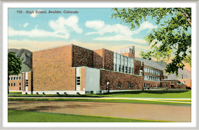 High School, Boulder, Colorado