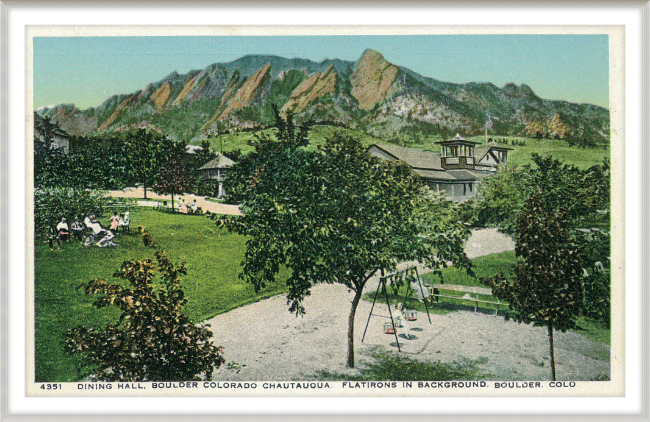 Dining Hall, Boulder Colorado Chautauqua