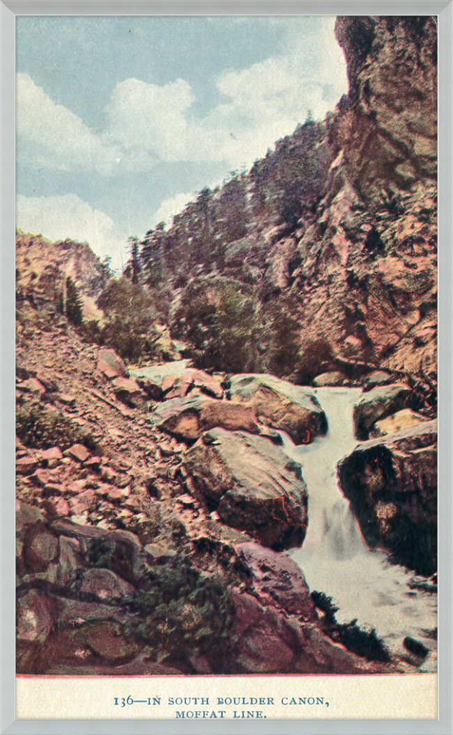 South Boulder Canon, Moffat Line