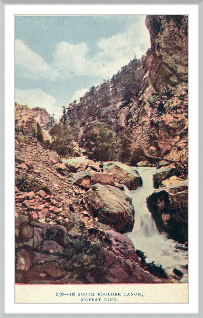South Boulder Canon, Moffat Line