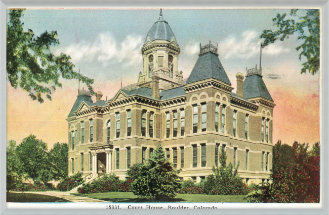 Court House, Boulder, Colorado