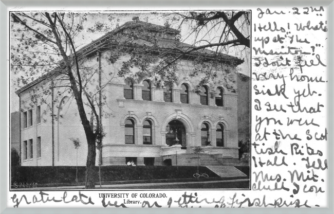 University of Colorado Library