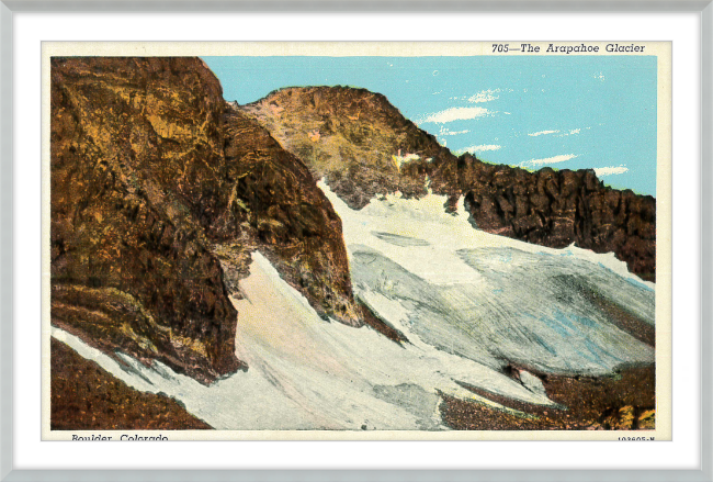 The Arapahoe Glacier, Boulder, Colorado