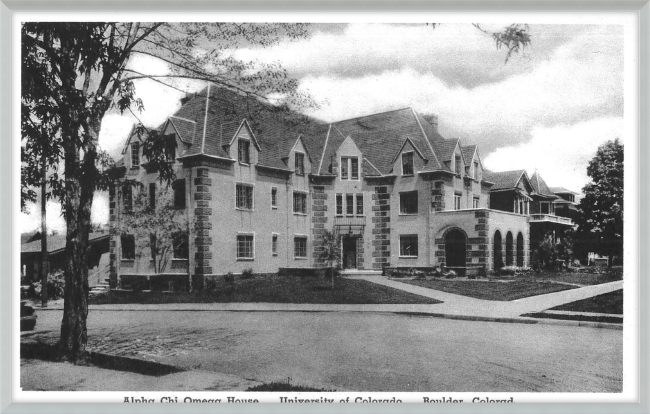 Alpha Chi Omega House, Boulder