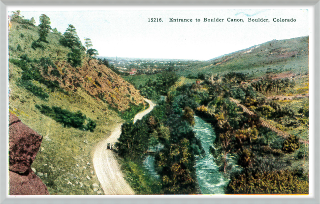 Entrance to Boulder Canon