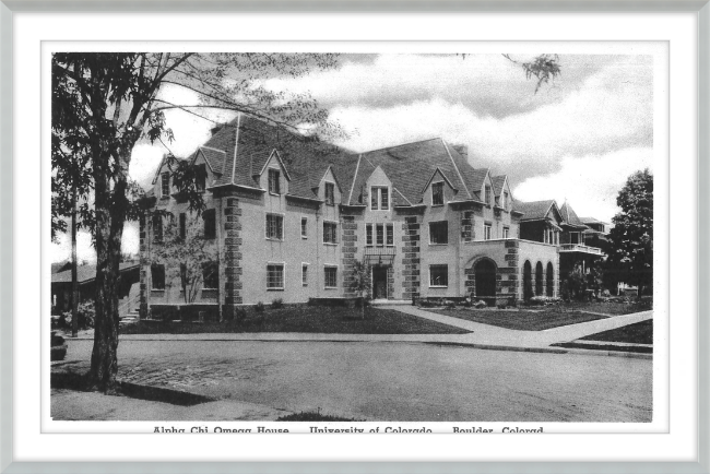 Alpha Chi Omega House, Boulder