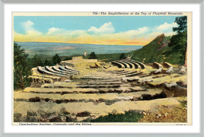 The Amphitheatre at the Top of Flagstaff Mountain