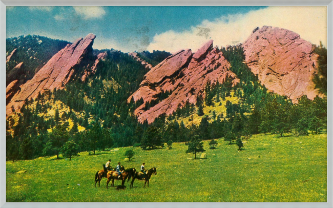 Flatiron rocks near Boulder