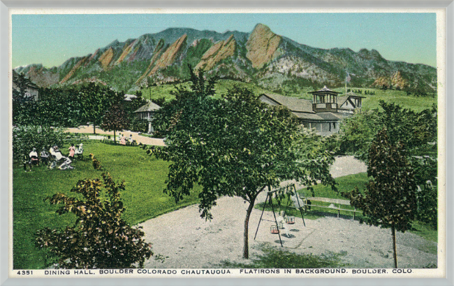 Dining Hall, Boulder Colorado Chautauqua