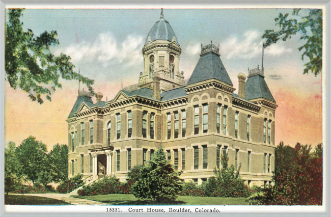 Court House, Boulder, Colorado