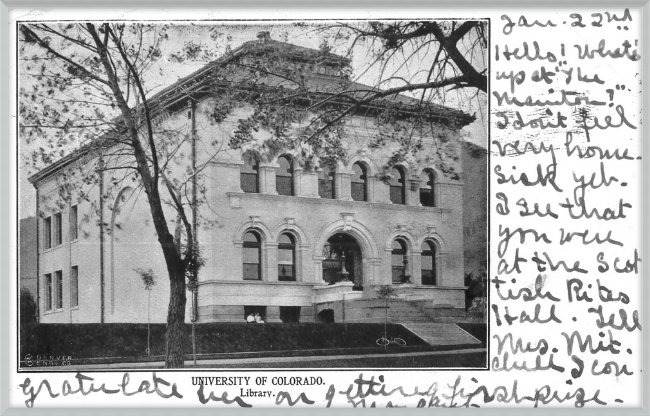 University of Colorado Library