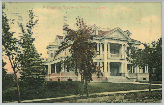 A Mapleton Residence, Boulder, Colorado