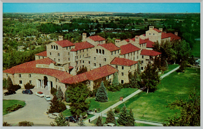 Sewell Residence Hall CU Boulder