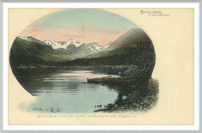 Silver Lake and Arapahoe Peaks, Boulder, Colorado