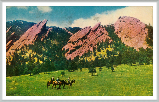 Flatiron rocks near Boulder