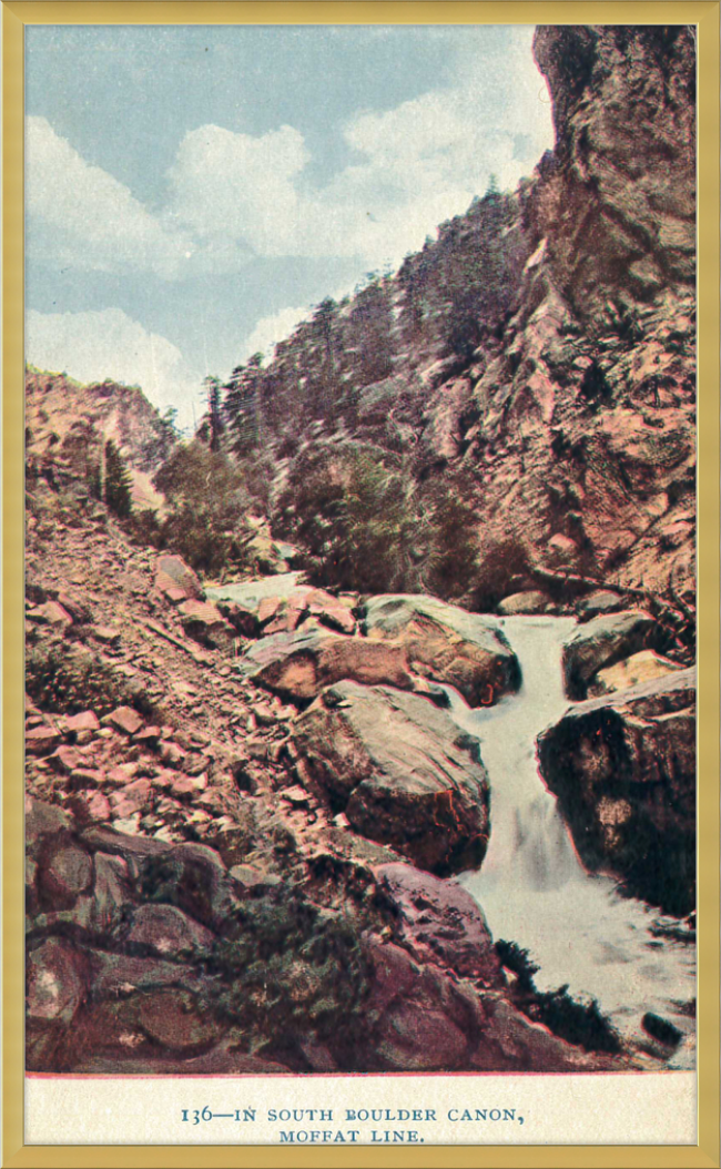 South Boulder Canon, Moffat Line