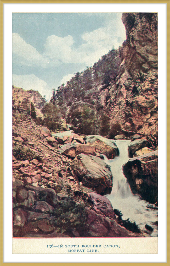South Boulder Canon, Moffat Line