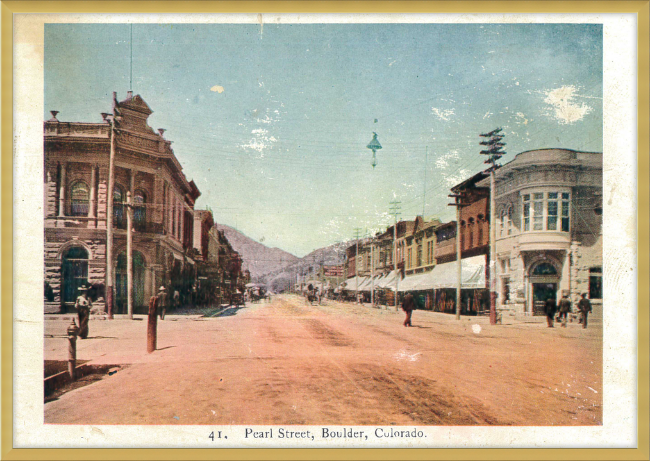 Pearl Street, Boulder, Colorado