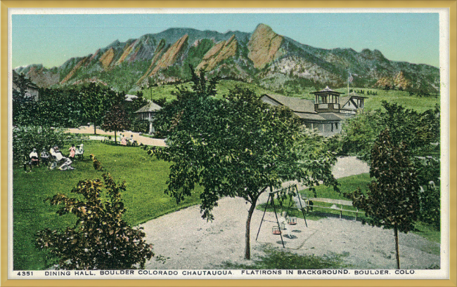 Dining Hall, Boulder Colorado Chautauqua