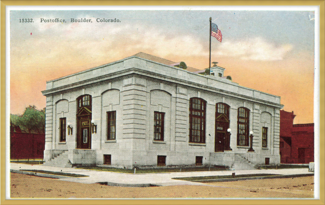 Postoffice, Boulder, Colorado