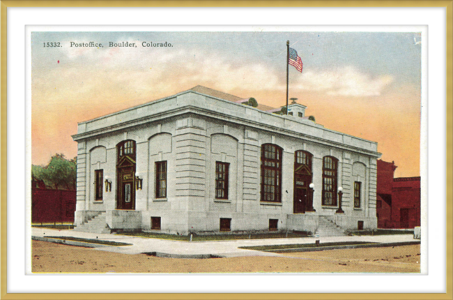 Postoffice, Boulder, Colorado