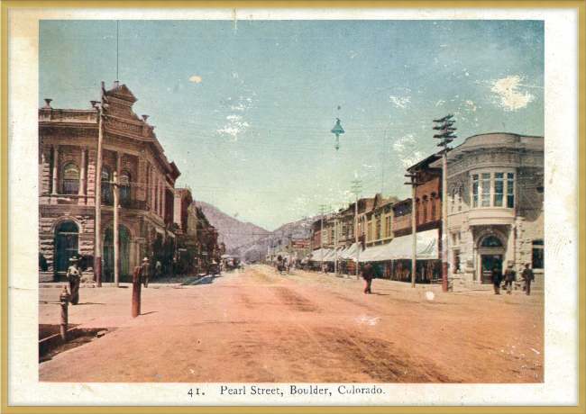 Pearl Street, Boulder, Colorado