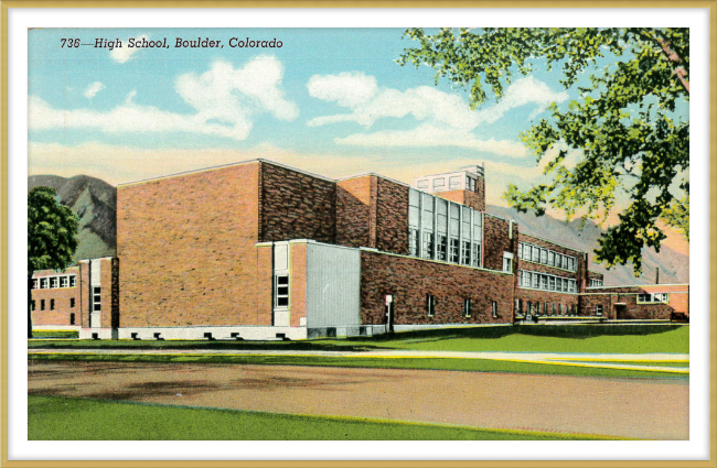 High School, Boulder, Colorado