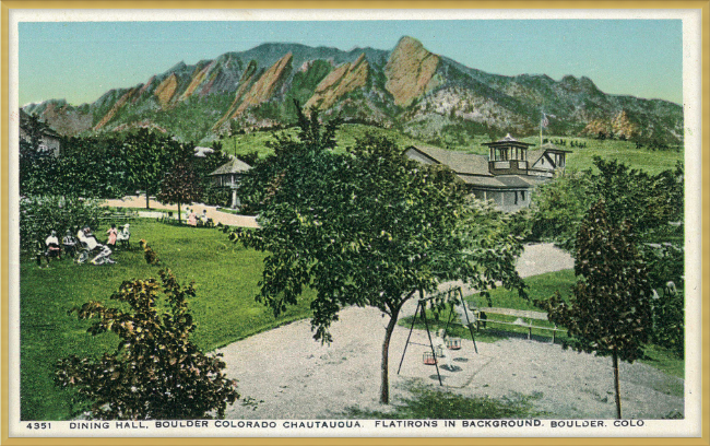 Dining Hall, Boulder Colorado Chautauqua