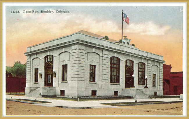 Postoffice, Boulder, Colorado