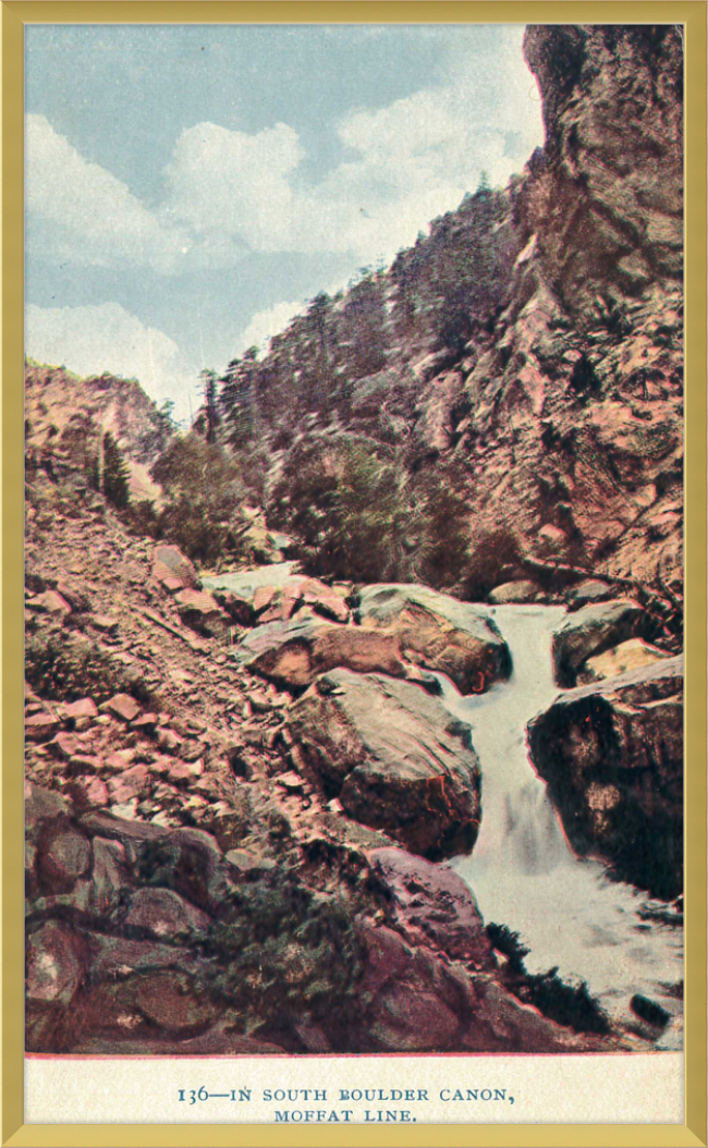 South Boulder Canon, Moffat Line