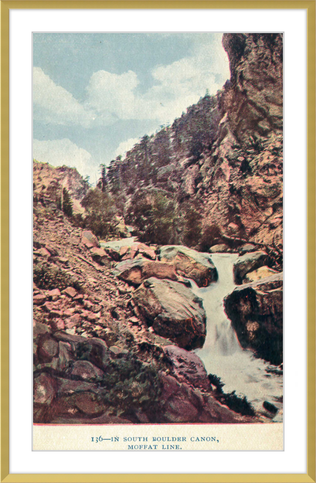 South Boulder Canon, Moffat Line