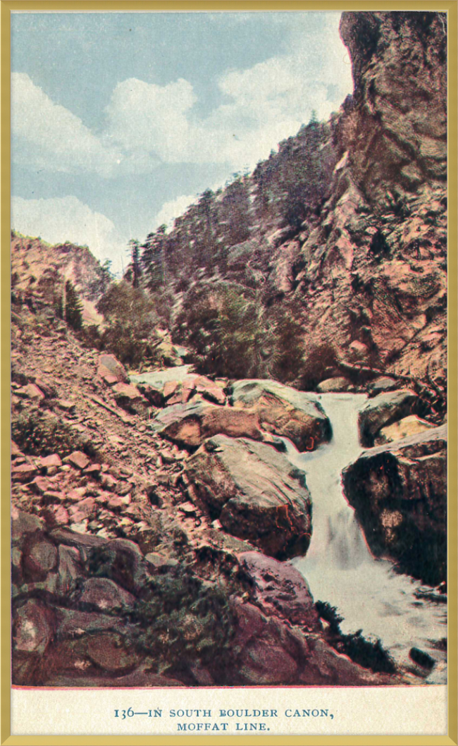 South Boulder Canon, Moffat Line
