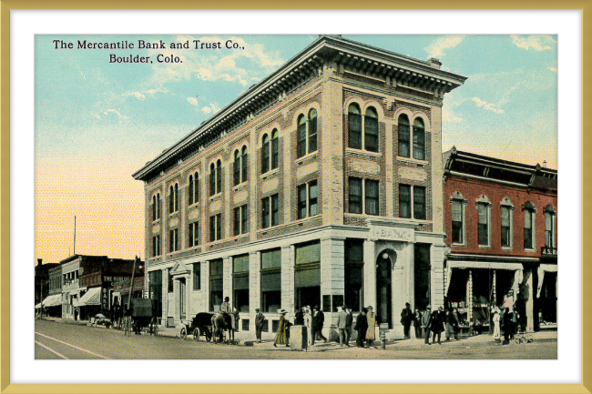 The Mercantile Bank and Trust Co Boulder, Colo