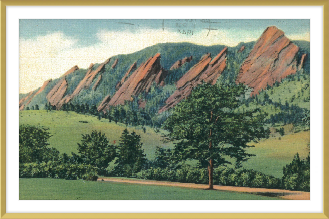 The Flat Irons, Boulder