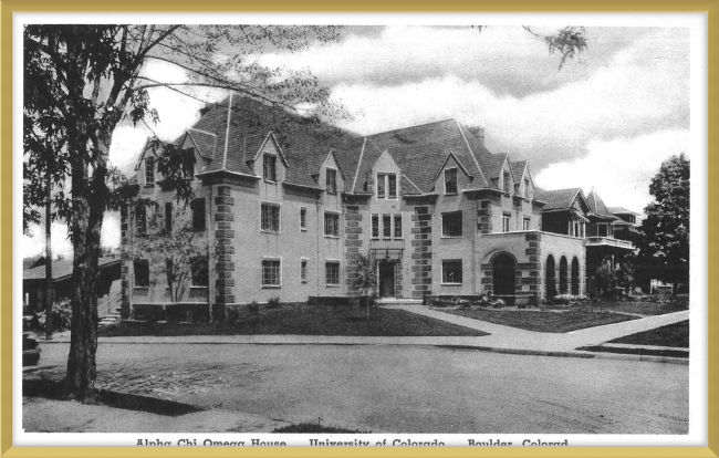 Alpha Chi Omega House, Boulder