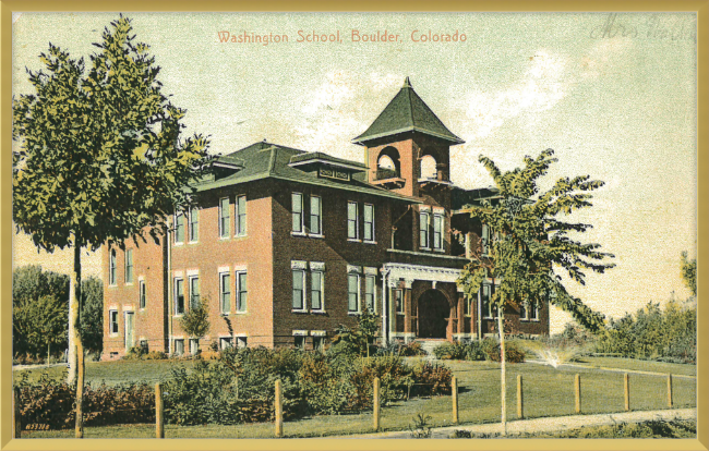 Washington School, Boulder