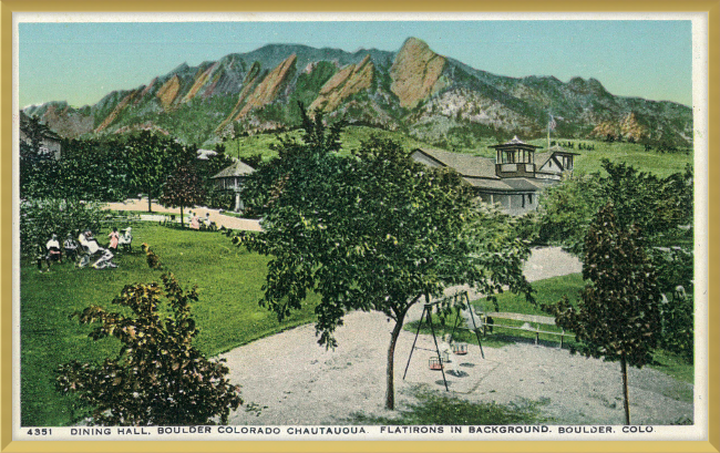 Dining Hall, Boulder Colorado Chautauqua