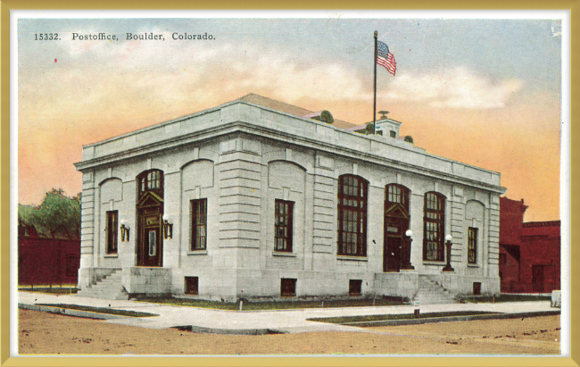 Postoffice, Boulder, Colorado