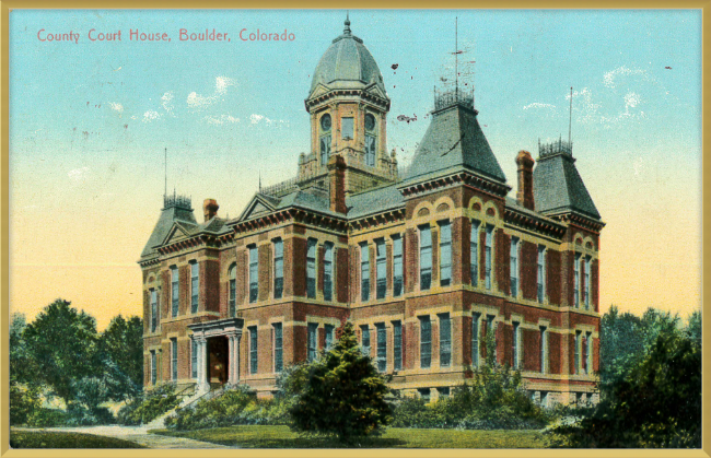 County Court House, Boulder, Colorado