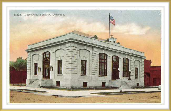 Postoffice, Boulder, Colorado